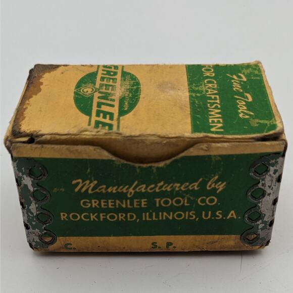 Vintage Greenlee No. 730 1" Inch Conduit Knockout Radio Chassis Punch Die - Picture 3 of 6
